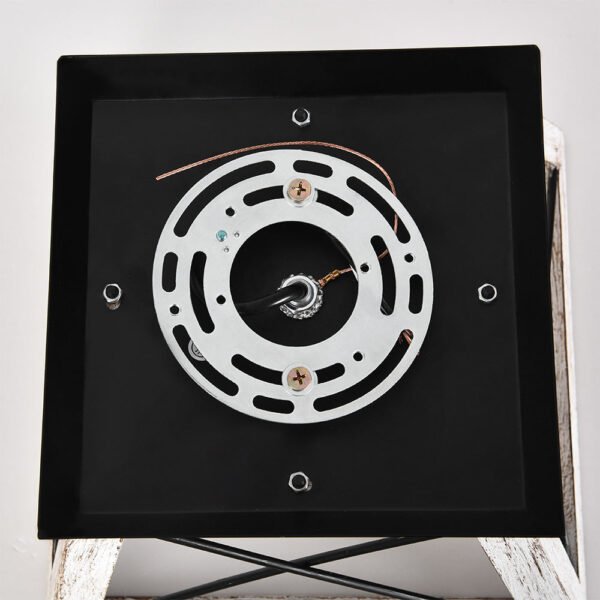 Farmhouse Square Flush Mount Ceiling Light - Image 9