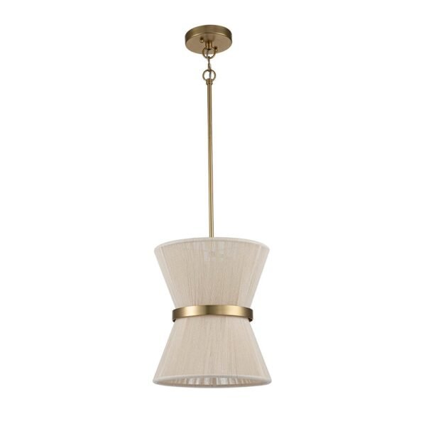 Modern Hourglass Tapered Drum Chandelier - Image 11