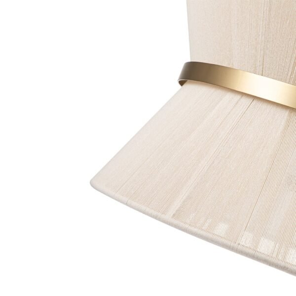 Modern Hourglass Tapered Drum Chandelier - Image 18