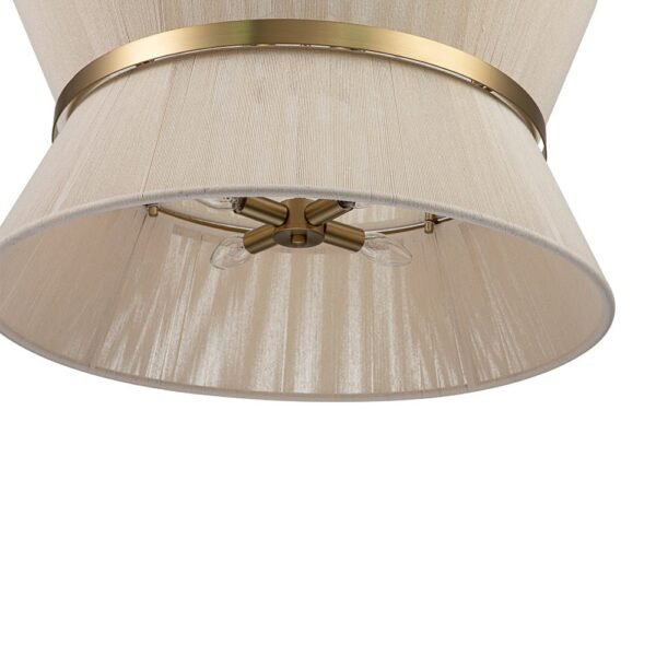 Modern Hourglass Tapered Drum Chandelier - Image 22
