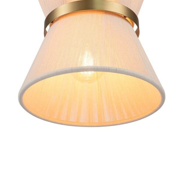Modern Hourglass Tapered Drum Chandelier - Image 19
