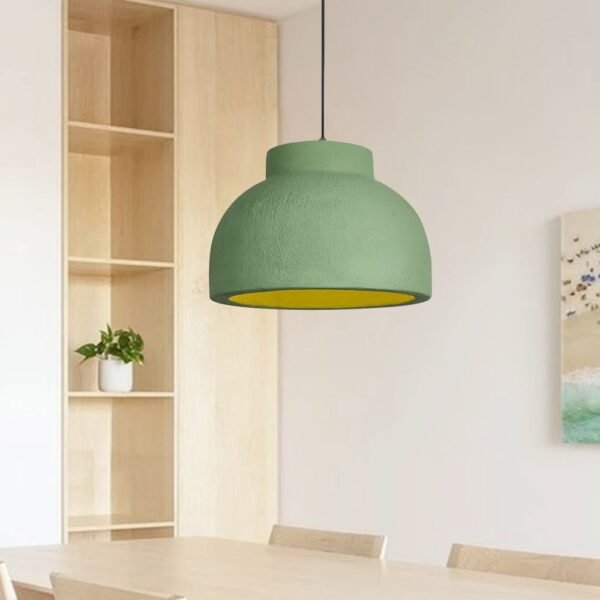Bowl-Shaped Wabi-Sabi Pendant Lighting - Image 3