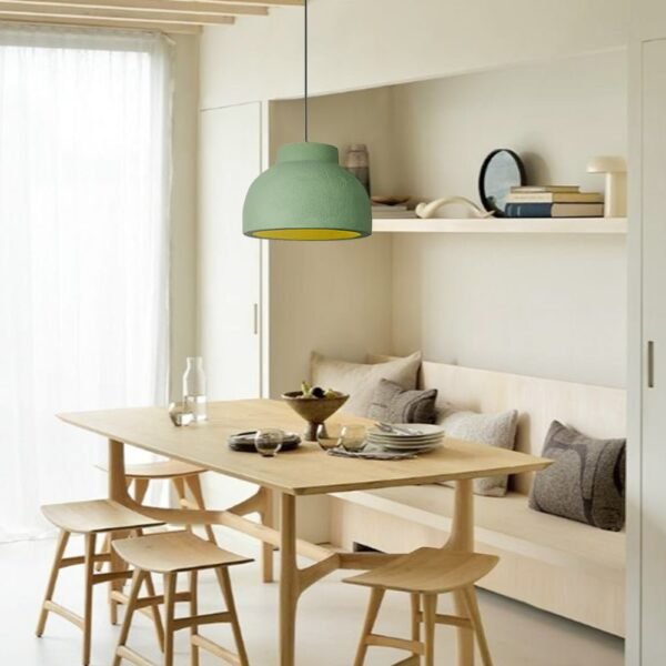 Bowl-Shaped Wabi-Sabi Pendant Lighting - Image 4