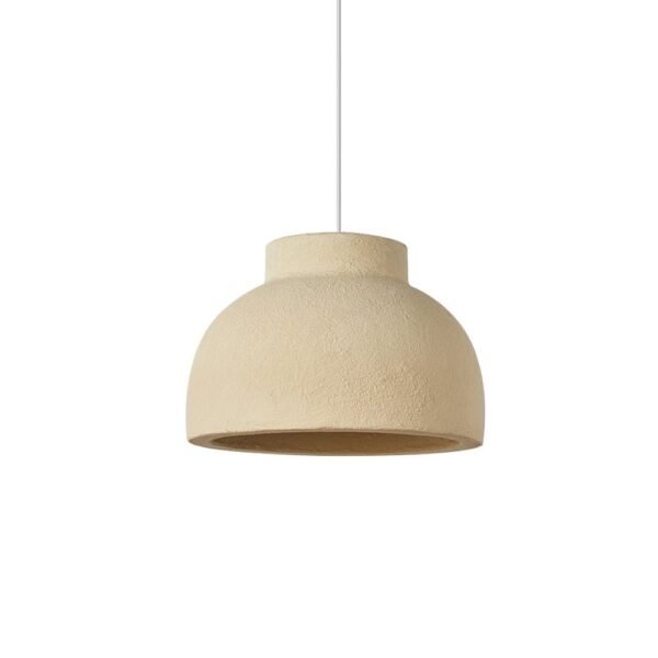 Bowl-Shaped Wabi-Sabi Pendant Lighting - Image 6