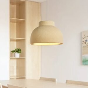 Bowl-Shaped Wabi-Sabi Pendant Lighting
