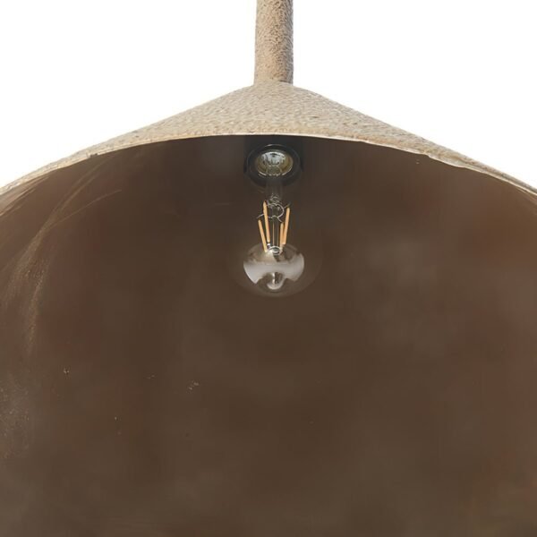 Brown Metal Pendant Light - Image 9