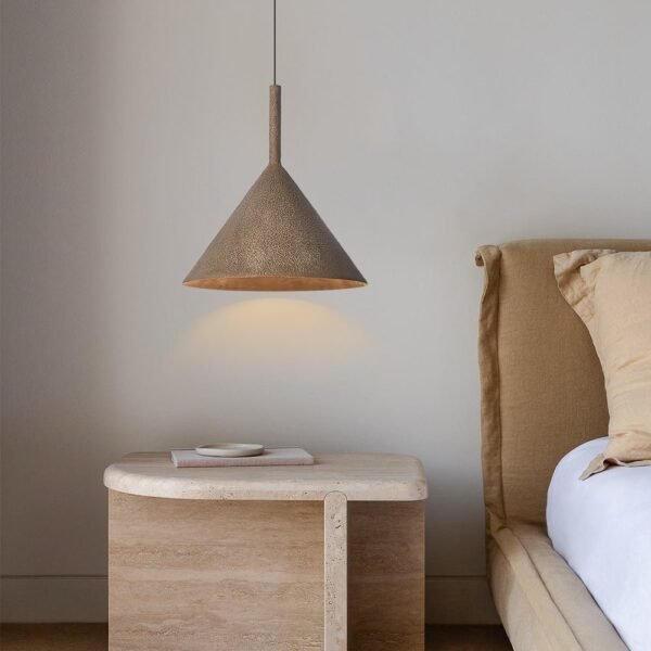 Brown Metal Pendant Light - Image 2