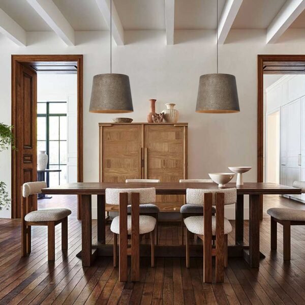 Brown Metal Pendant Light - Image 3