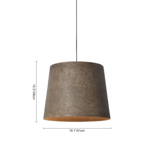 Brown Metal Pendant Light - Image 11