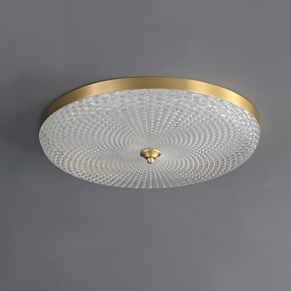Copper & Metal & Acrylic LED Flush Mount Ceiling Light - Image 6