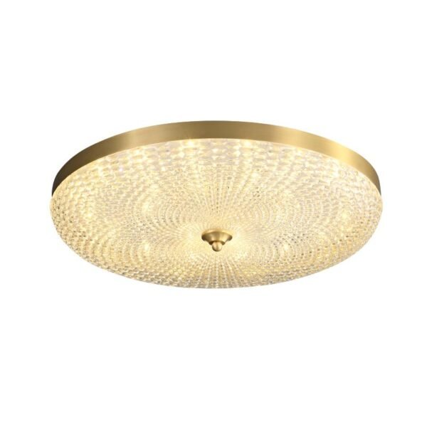 Copper & Metal & Acrylic LED Flush Mount Ceiling Light - Image 7