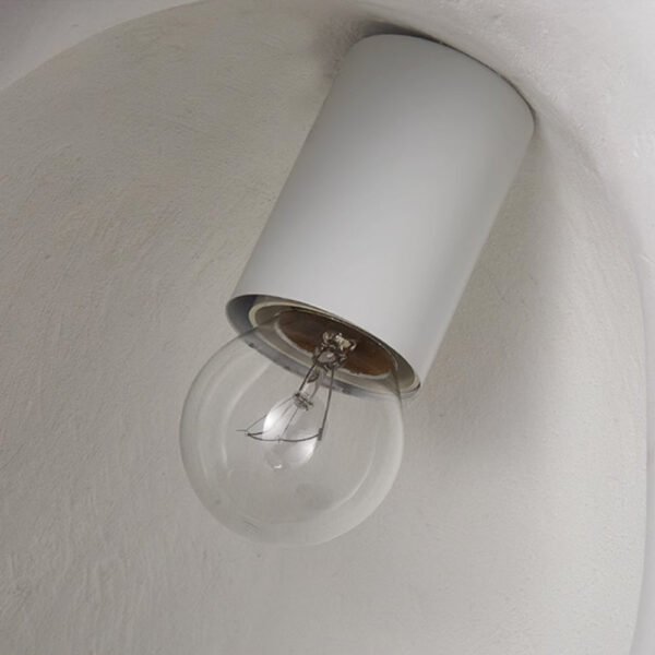 Creamy Eggshell Tone Pendant Light - Image 7