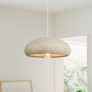 Creative Ceramic Oval Pendant Light