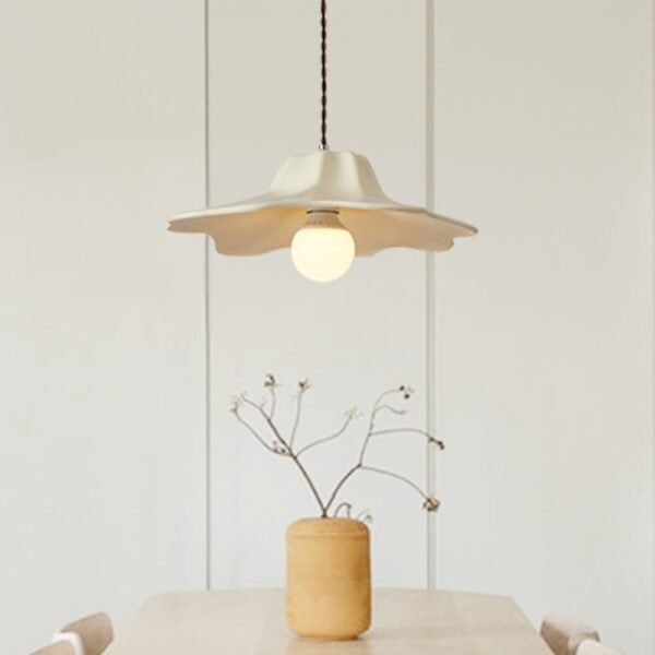 Designer Fluted Shade Ceramic Pendant Lighting - Image 4