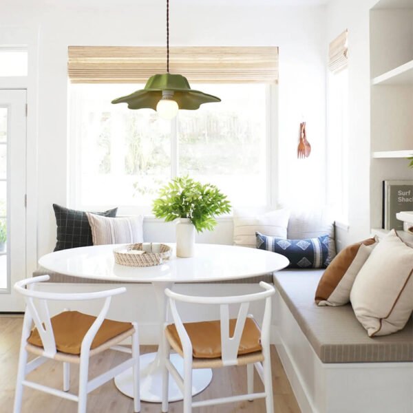 Designer Fluted Shade Ceramic Pendant Lighting - Image 3