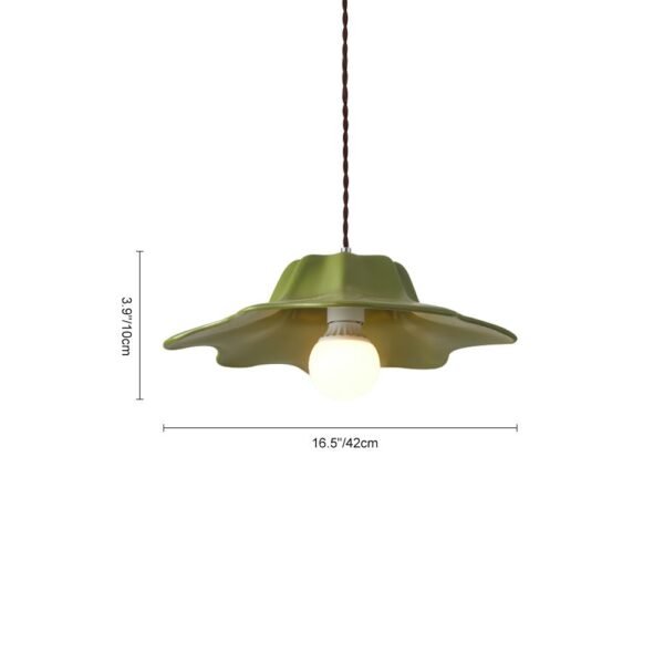 Designer Fluted Shade Ceramic Pendant Lighting - Image 14