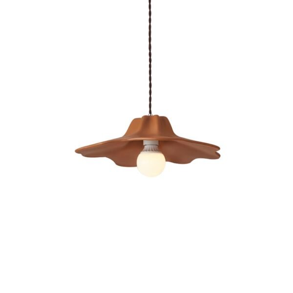 Designer Fluted Shade Ceramic Pendant Lighting - Image 9