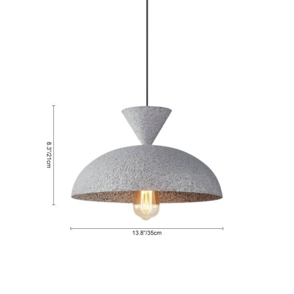 Handmade Ceramic Dome Pendant Light - Image 8