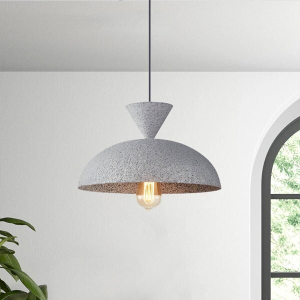 Handmade Ceramic Dome Pendant Light