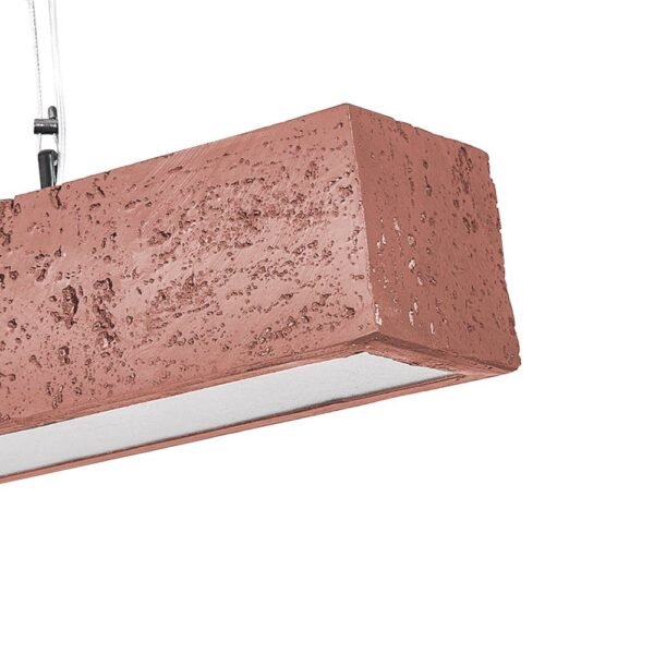 LED Concrete Linear Pendant Light - Image 7