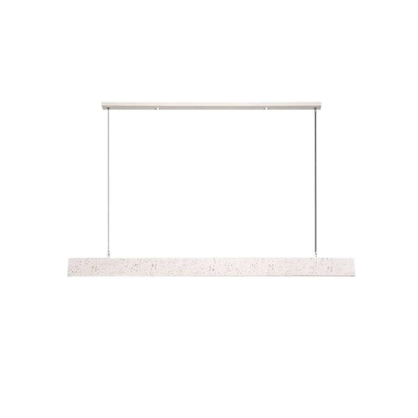 LED Concrete Linear Pendant Light - Image 4