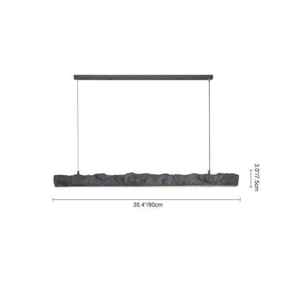 LED Strip Linear Statement Pendant Light - Image 7