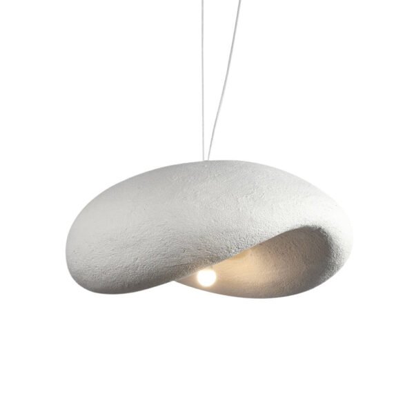 Minimalist Handmade Imitation Roughcast Pendant Light - Image 7