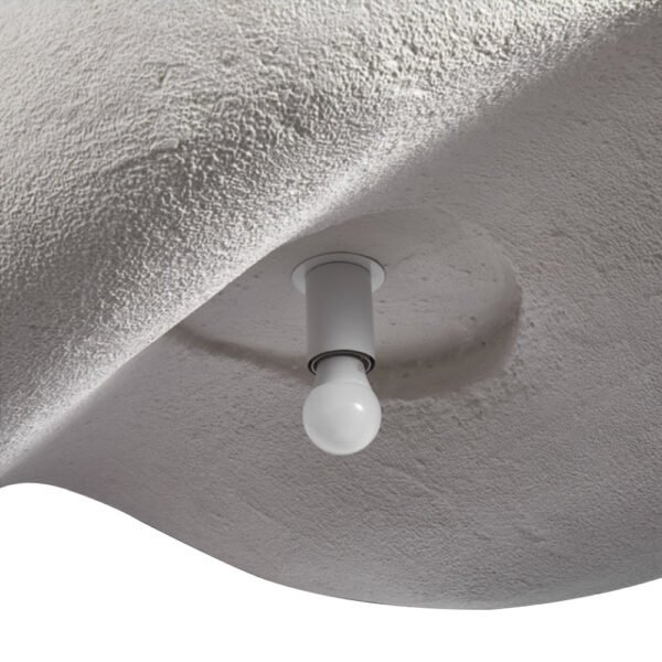 Minimalist Handmade Imitation Roughcast Pendant Light - Image 5