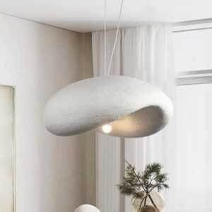 Minimalist Handmade Imitation Roughcast Pendant Light