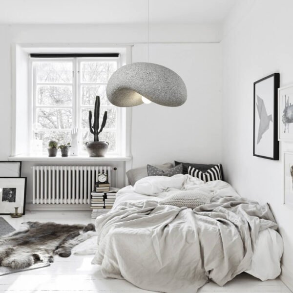 Minimalist Spots Imitation Roughcast Handmade Pendant Light - Image 2