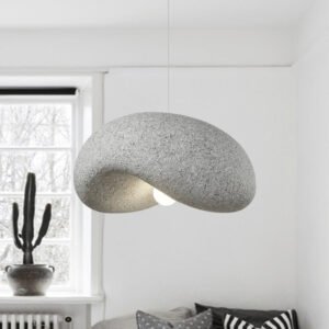 Minimalist Spots Imitation Roughcast Handmade Pendant Light
