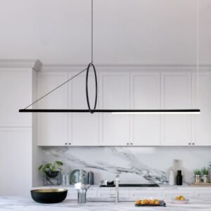 Modern LED Suspension Linear Pendant Lighting