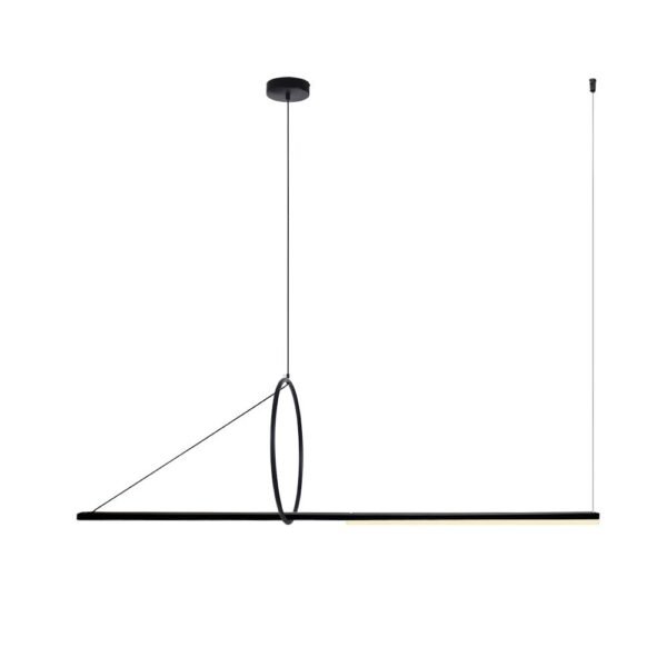 Modern LED Suspension Linear Pendant Lighting - Image 4