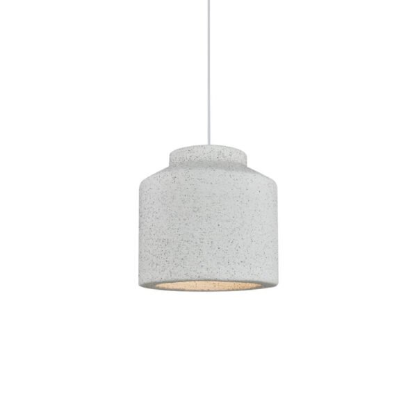 Nordic Earthen Jar Style Cylinder Pendant Light - Image 4