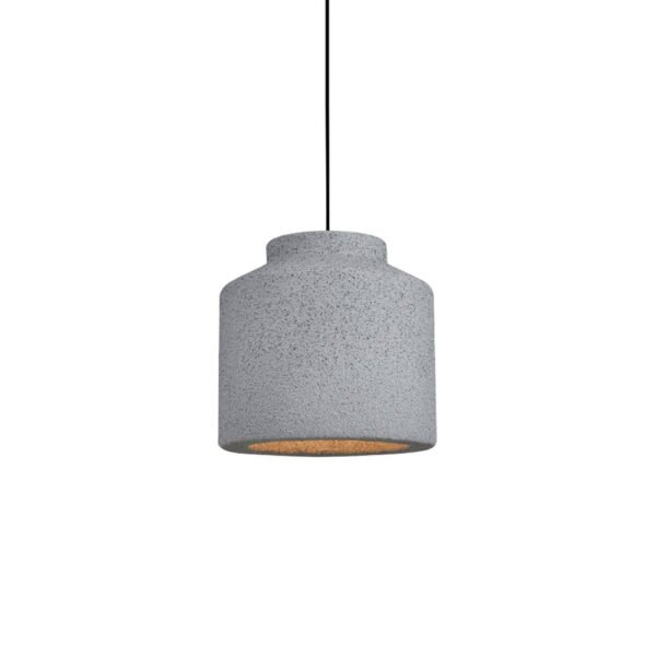 Nordic Earthen Jar Style Cylinder Pendant Light - Image 5