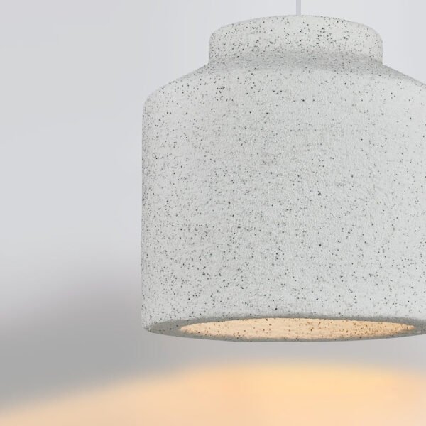 Nordic Earthen Jar Style Cylinder Pendant Light - Image 9