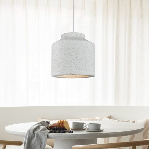 Nordic Earthen Jar Style Cylinder Pendant Light