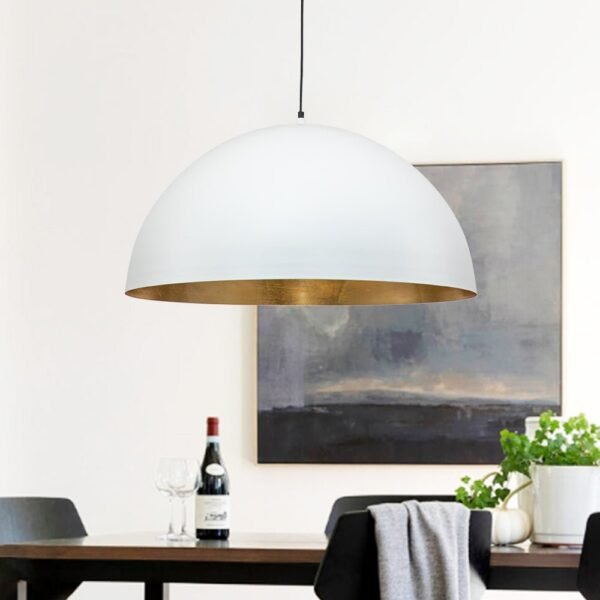 Oversized Large Dome Pendant Light - Image 9