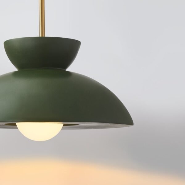 Resin Dome Ceramic Pendant Light - Image 10
