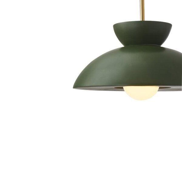 Resin Dome Ceramic Pendant Light - Image 8