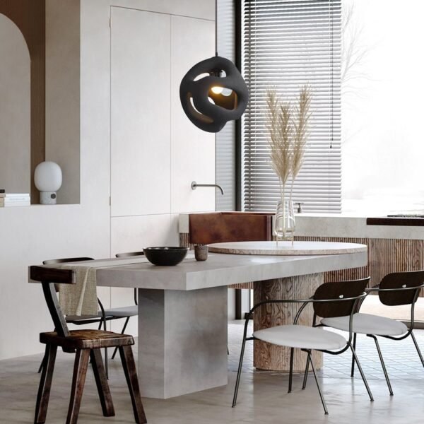 Spherical Nordic Round Ball Lantern Pendant Light - Image 3