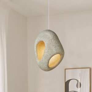 Spots Eggshell Tone Pendant Light