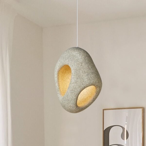 Spots Eggshell Tone Pendant Light