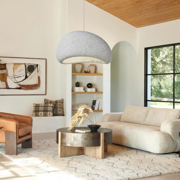 Unique Handmade Speckled Pendant Light - Image 11