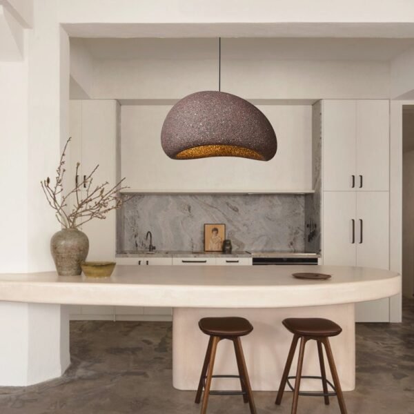 Unique Handmade Speckled Pendant Light - Image 10