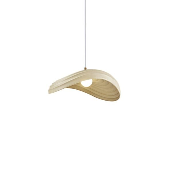 Unique Layered Shape Curved Pendant Light - Image 8
