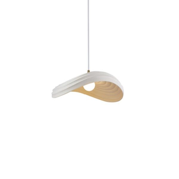 Unique Layered Shape Curved Pendant Light - Image 7