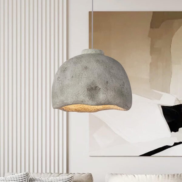 Wabi-Sabi Bell-Shaped Pendant Lighting - Image 7