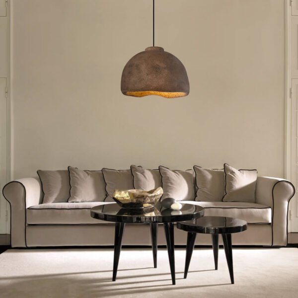 Wabi-Sabi Bell-Shaped Pendant Lighting - Image 6