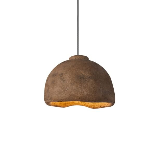 Wabi-Sabi Bell-Shaped Pendant Lighting - Image 11